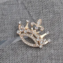 Европа и Америка стиль модная Дамская рубашка деликатная корона брошь одежда сумка аксессуары