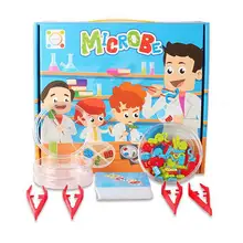 

Kids Pretend Play Science Microbes Lab Experiment Education Toy Teaching Aids New