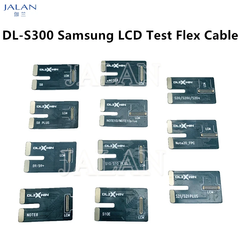 Dl S300 Stestbox Cavo Flessibile Per Tester Schermo Lcd Per Samsung S8 S9 S10 Plus S21 S21 Nota 8/9/10/10 S20 Plus S20U Riparazione Display