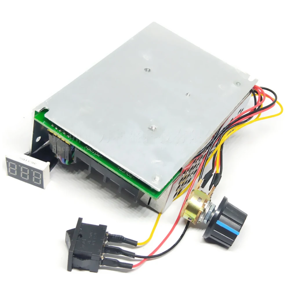 10-50v 40a controlador de velocidade do motor