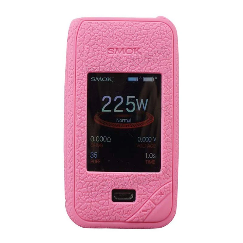 red Smok X-PRIV 225 Вт TC BOX Mod силиконовый резиновый чехол Чехол обёрточная бумага чехол для кожи ModShield идеально подходит для Smok X PRIV MOD Shield - Цвет: red