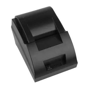 

58mm POS Thermal Dot Receipt Bill Printer USB Mini Set Roll Paper POS-5890C Laser GM Rolls Dot Matrix Printer Black and White