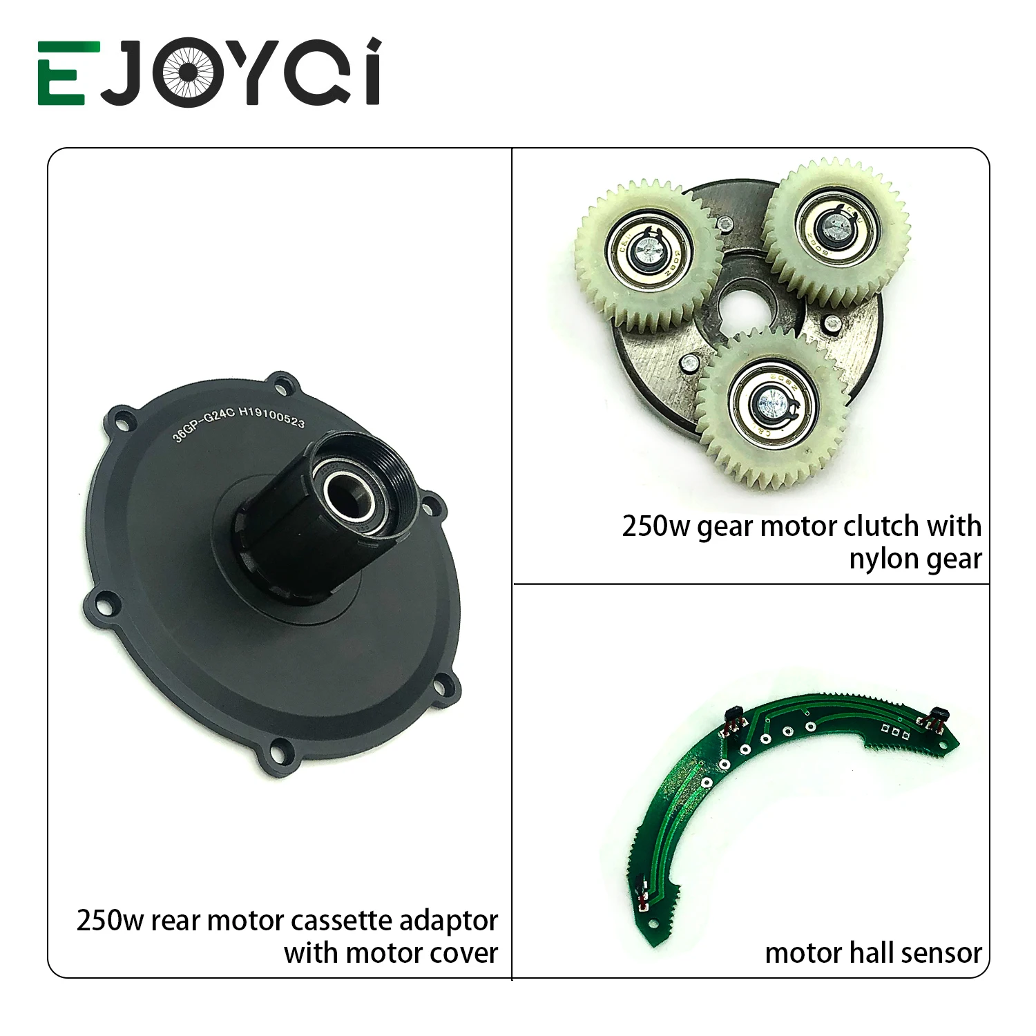 EJOYQI ступица Двигателя аксессуары Aftermarket аксессуары электрический велосипед Установка части датчика Холла нейлоновая крышка двигателя