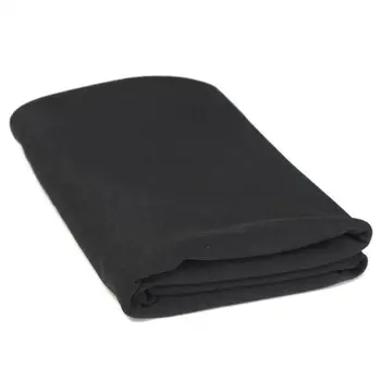 

LEORY Black Speaker Grill Protective Cloth Stereo Gille Fabric Speaker Mesh Cloth Thick 1.6mx0.5