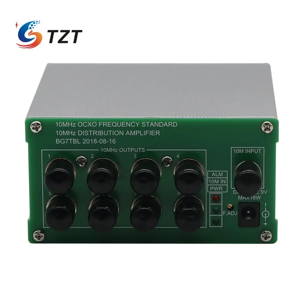 10MHz Frequency Distribution Amplifier 10MHz OCXO Clock Divider 8 Output Port DE 