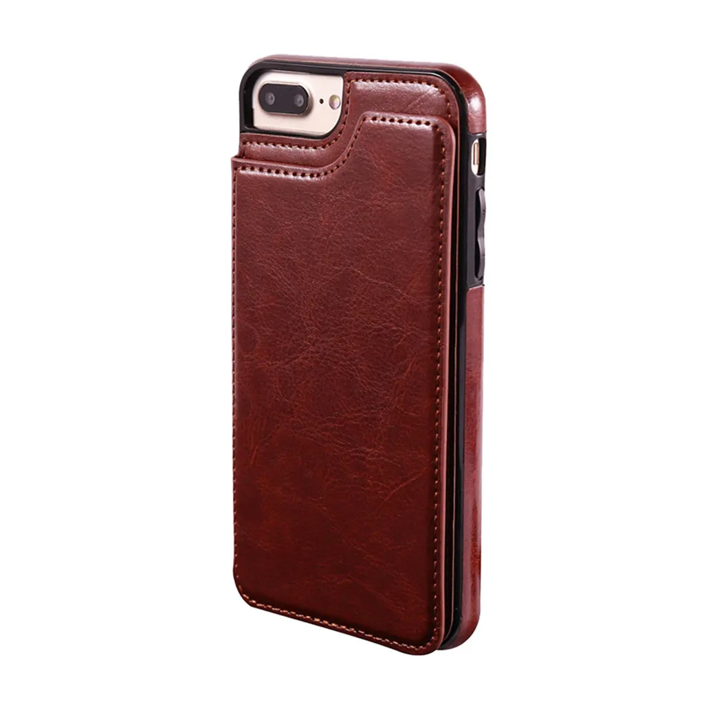 2 in 1 Unique Dual-use Card Wallet Flip Leather Phone Case For IPhone 7p/8p Shockproof Anti-scratch Lightweight Phone cover 