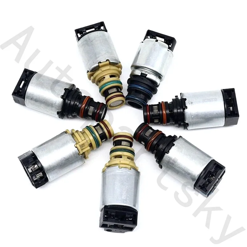 7 шт. OEM Оригинальные 6T45E 6T40 соленоиды передачи для 6 скоростей Chevy Malibu Epica Winstorm 6T30 6T40 6T45 6T50