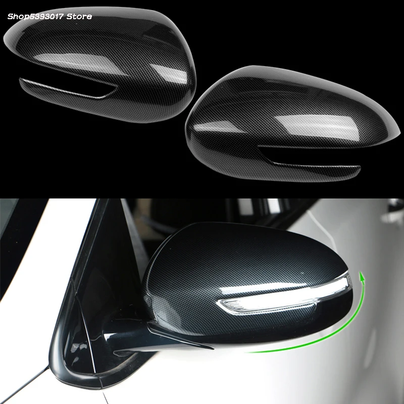 Side Mirror Chrome Cover Trim For Honda Civic Sedan Coupe Hatchback 2016-2018