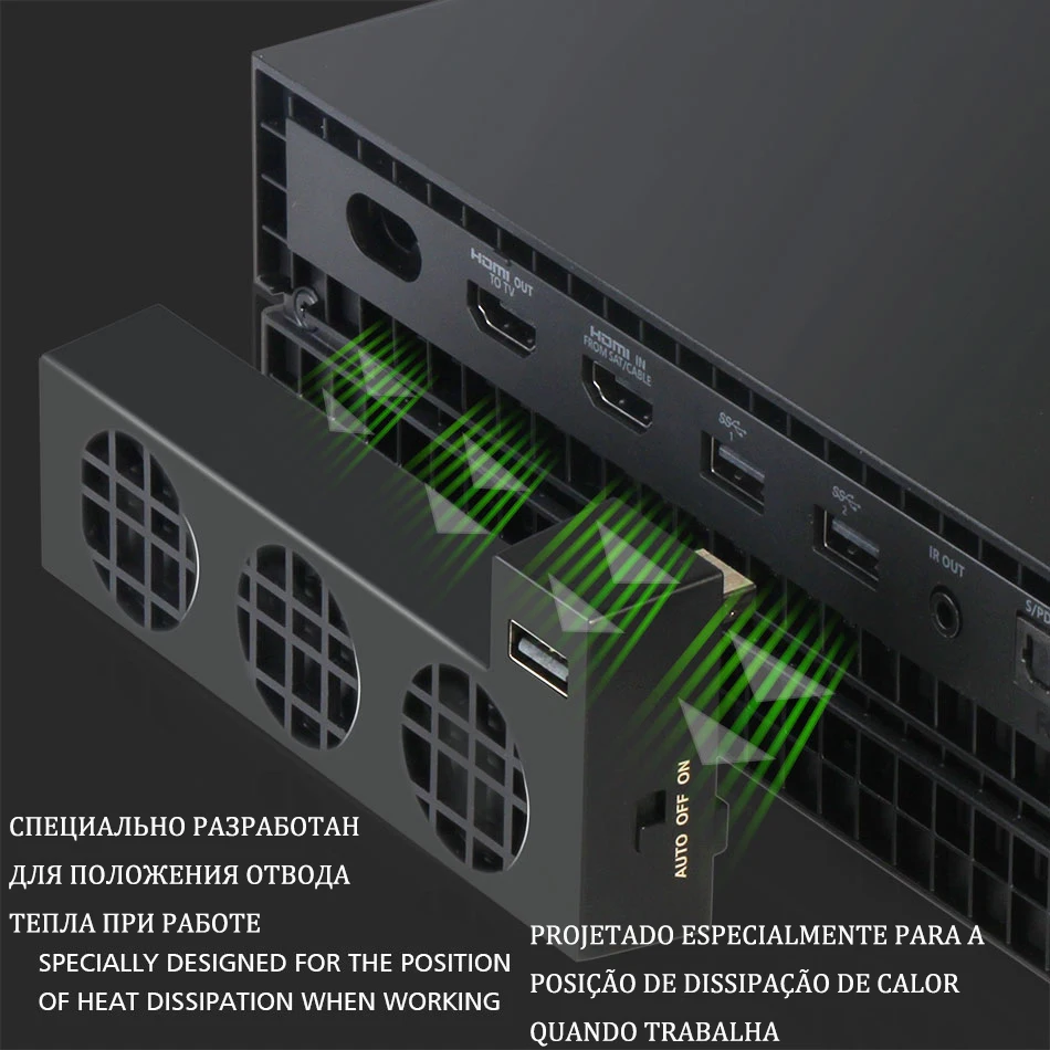Cooling Fan Cooler Control for X Box Xbox One X Console Controller USB Gadget DC 5V Ventilator Refrigerator Ventilador Fanar Fan