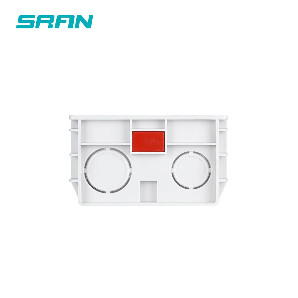 SRAN Wall Mounting Box Internal Cassette 144*84*50mm switch box wall socket box For 146mm*86mm Standard sockets and switches White