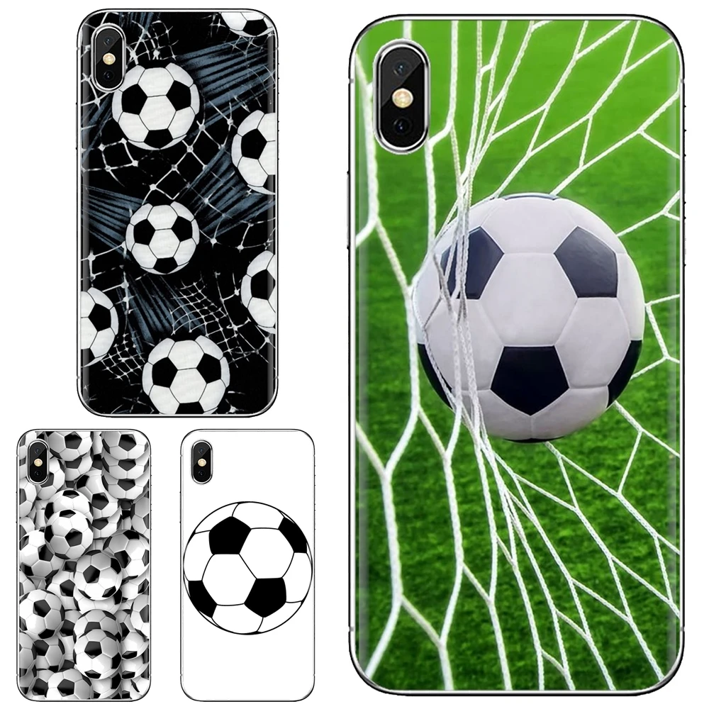 Силиконовый чехол для Huawei Y6 Y5 2019 Xiaomi Redmi Note 4 5 6 7 8 Pro Mi A1 A2 A3 6X 5X 7A водяной футбольный