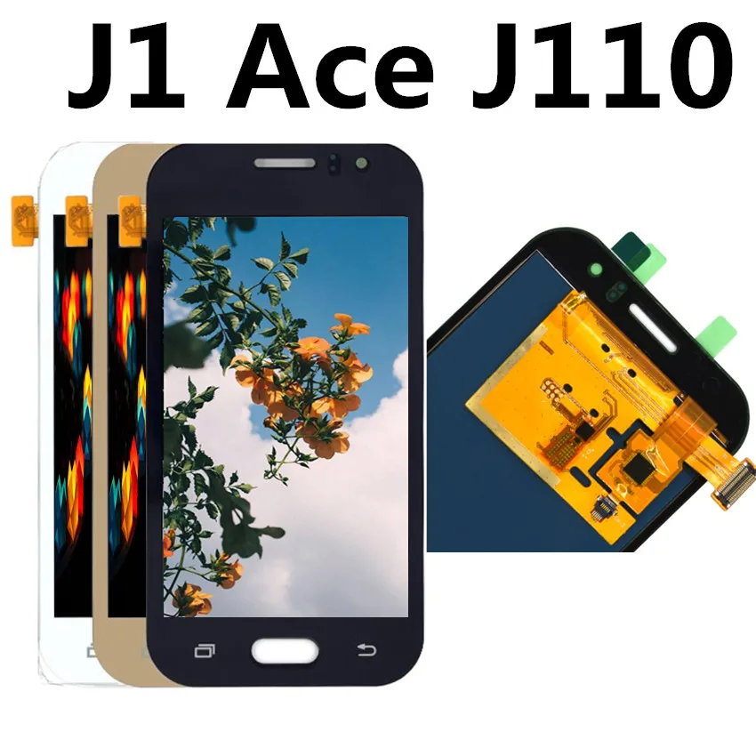 TFT может регулировать яркость ЖК-дисплея для Samsung Galaxy J1 Ace J110 SM-J110F ЖК-дисплей с