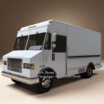 

Hot Popular Mobile Street Ice Cream Truck Fast Freezer Carts Used Car Van Food Trailers with Different Colors for Choice