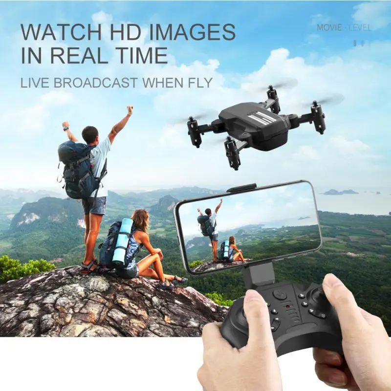 Дрон 4k HD камера Мини Wi Fi аэрофотосъемка радиоуправляемые вертолеты складной
