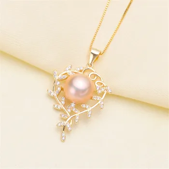 

5PCS/10PCS Wholesale Pearl Pendant Base diy Jewelry Making Bail Beads Cap Connectors Classic Pendants Findings for Women