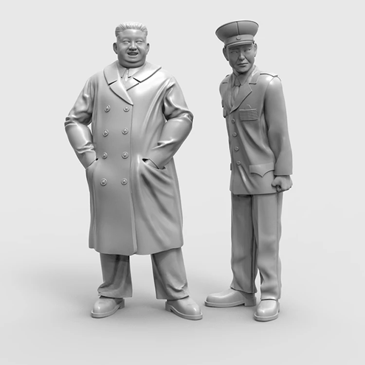 Модель из смолы GK 1/35 набор неизвестных лидеров в разобранном и неокрашенном виде