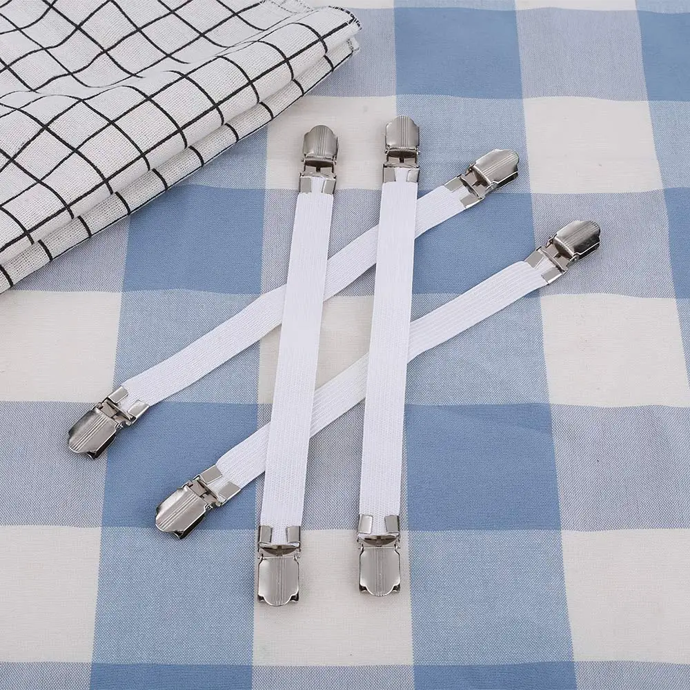 4X Ironing Board Cover Sofa Clip Fasteners Brace Bed Sheet Grips Folder