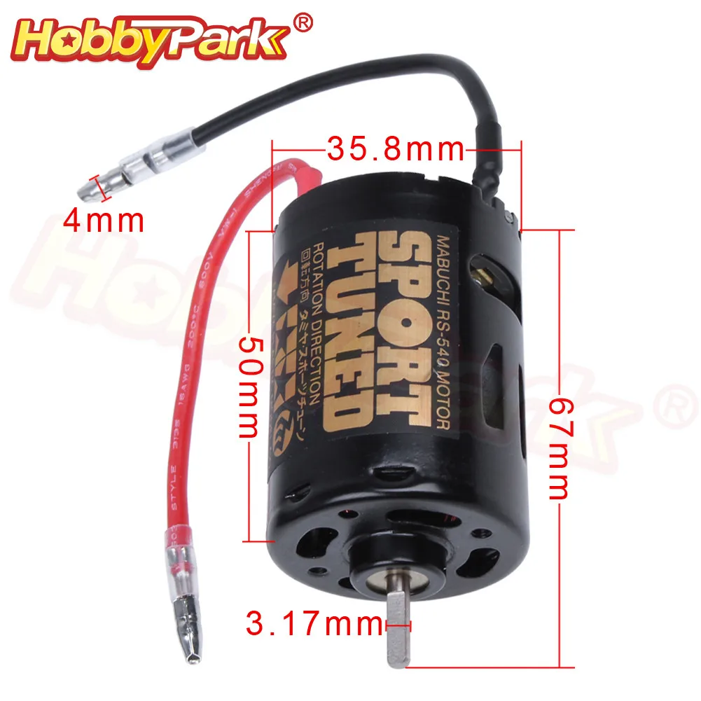 Tamiya 53068 RS540 Sport Tuned Motor OP68 Mabuchi 23T Brushed 540