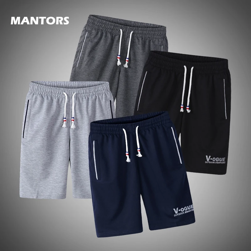 

Summer Men Shorts 2020 Casual Shorts Solid Breathable Board Shorts Men's Sports Fitness Short Pants Gym Clothing Slim Sportswear