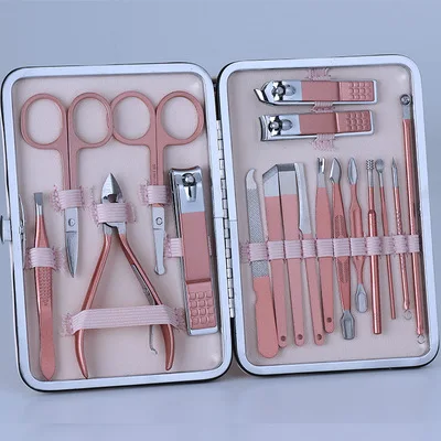 

NEW Professional Stainless Steel Nail Clippers Fingernail Toenail Nail Cutter Scissors Grooming Kit Pedicure Manicure Tools