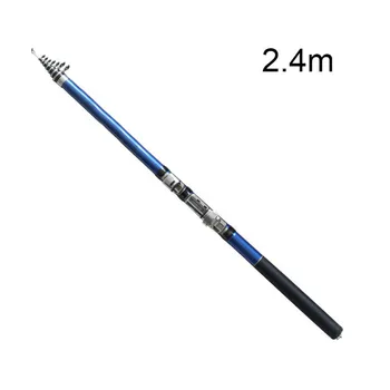 

High Quality Carbon Fiber Portable Spin Telescopic Fishing Rod Pole for Boat Saltwater and Freshwater