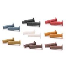 1 пара 7/" и 1" ручки на руль мотоцикла Универсальный Подходит для Honda Yamaha Kawasaki Suzuki левый 22 мм и правый 25 мм руль