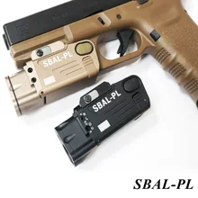 Тактический SBAL-PL оружие Свет комбинированный фонарь красный лазерный пистолет винтовка постоянный и стробоскоп фонарь для ружья Пикатинни