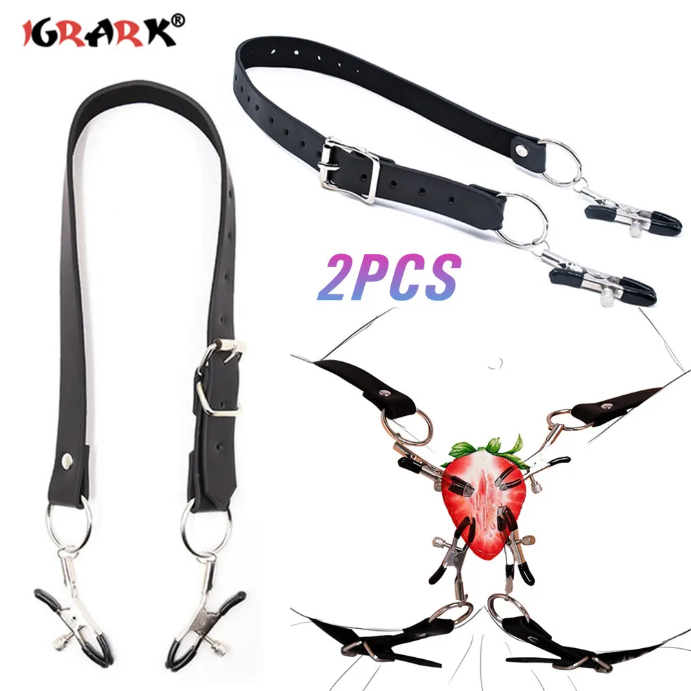 labia-spreader-clip-nipple-clitoris-clamps-bdsm-bondage-kit-adult-games