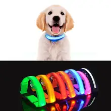 Светодиодный светильник с люминесцентным свечением, кольцо для собак, новинка, светильник ing, ошейник, ночник для домашних животных, новинка