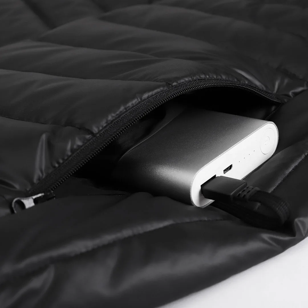 Мужской пуховик Xiaomi 3 в 1 с температурным контролем перегородка на заднюю часть