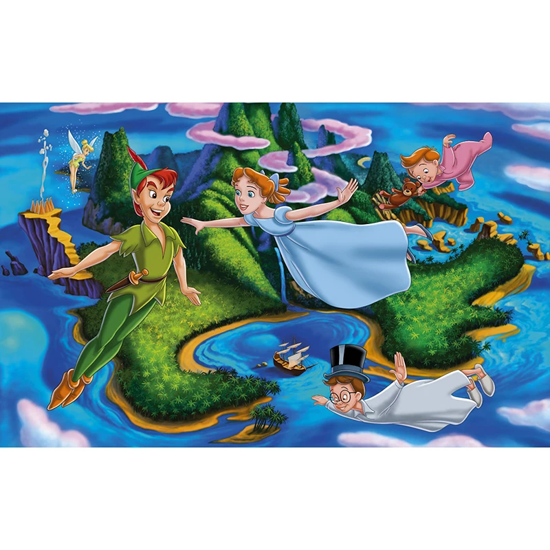 Disney Canvas Painting Cartoon Peter Pan Poster E Stampe Wall Art Per La Decorazione Della Casa Del Soggiorno