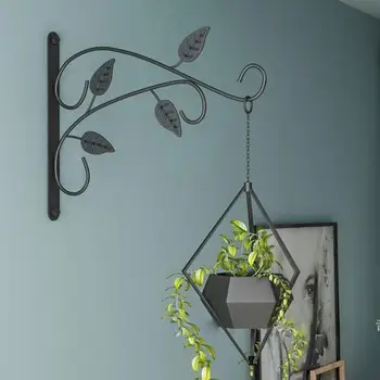 

25*20cm Hanging Brackets with Screw Plants Outdoor Plant Hooks & Hangers Wall Hanging Hooks Basket Brackets Wall Hook Lanterns