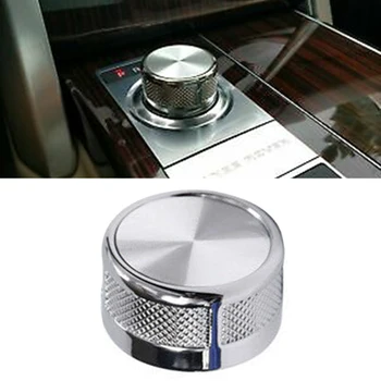 

For Range Rover Knob Cover Easy Installtion Silver Rotary High Quality