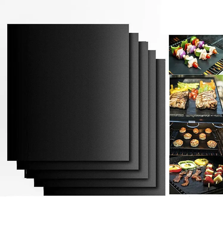 

Non-stick BBQ Grill Mat Barbecue Baking Liners Reusable Teflon Cooking Sheets 33x40cm Cooking Tool