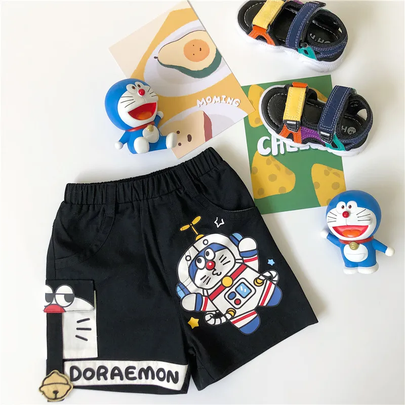 

Tonytaobaby New Cartoon Printed Twill Casual Pants Children's Fashion Summer Boys Boy Pants Kids