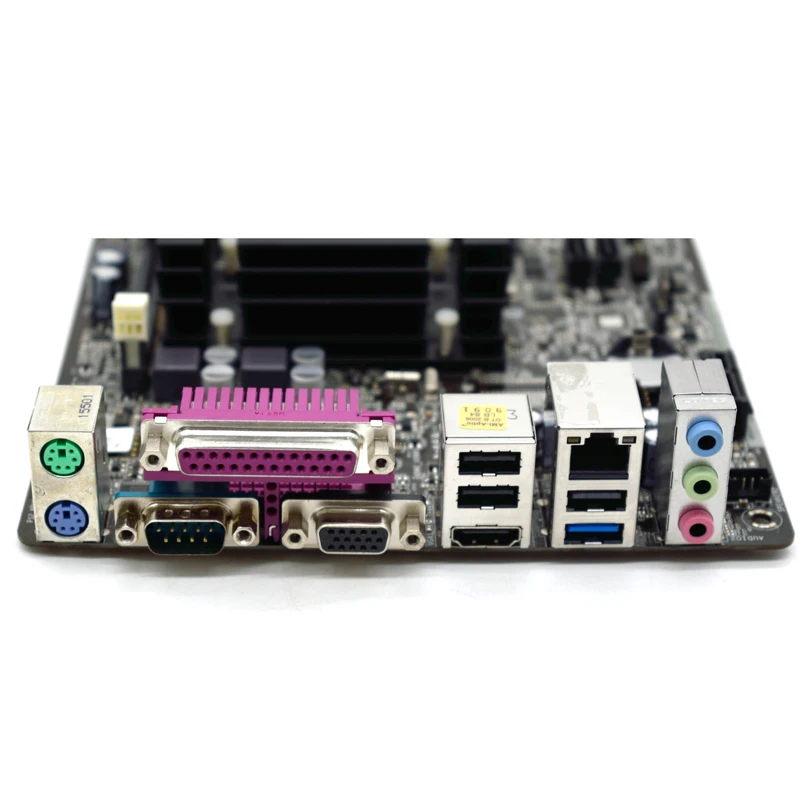 Для ASRock Q1900B-ITX интегрированный j1900 четырехъядерный процессор 17*17 см мини ITX оригинальная б/у материнская плата