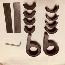 Вранглер Клип подставка для трубки полосы света Светодиодный свет внедорожника переднего бампера для 1,25 дюймов легкая упаковка электричества S