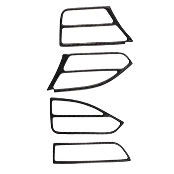 

New Carbon Fiber Console Dashboard Air Vent Cover Trim Fit for Tesla Model X