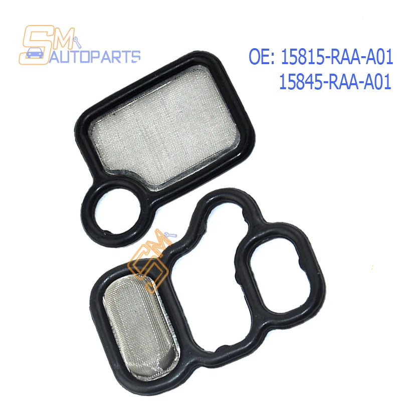 

15815-RAA-A01 15845-RAA-A01 Новый соленоидный Шпульный клапан прокладка фильтра экран для Honda Accord Civic Element VTEC
