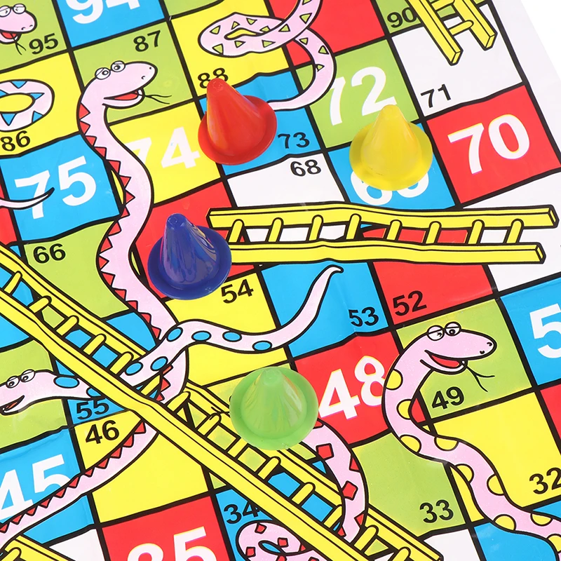 Змеиная лестница развивающие игрушки для детей Snake chess интересная настольная