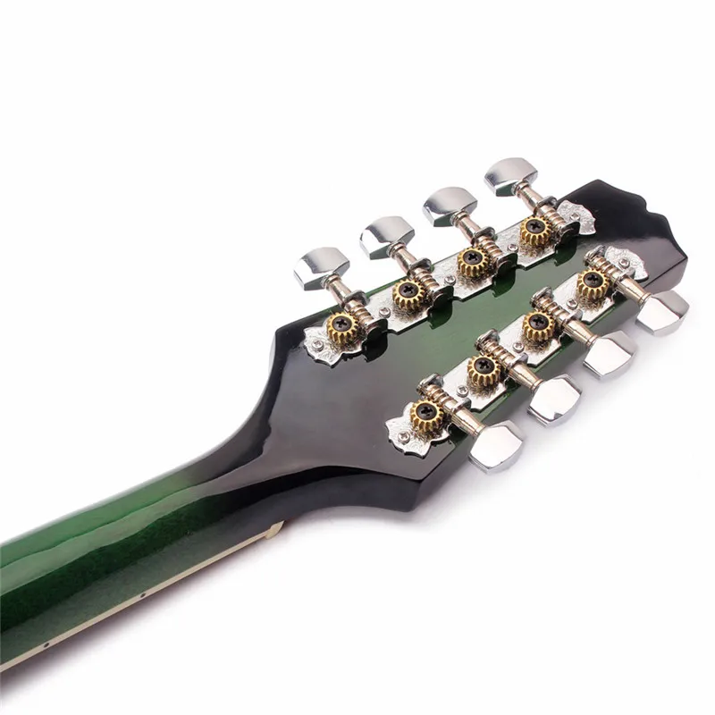 8-String F Hole мандолин гитара дерево стиль музыкальный инструмент со стальной струной для струнного инструмента для начинающих любителей подарок