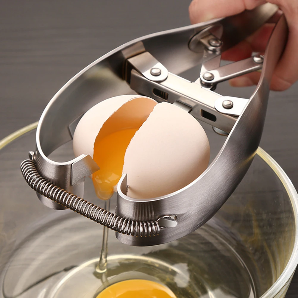 

Remover Shell Cutter Holder Cracker Kitchen Gadgets Breaker Scissors Raw Household Accessories Tool Eggs Opener Stainless Steel