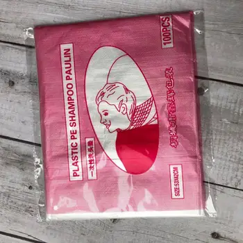 

100/200 PCS Disposable Hair Cutting Capes Hairdressing Home Dyeing Barber Apron Household Party Painting Dinner Protect Supplies