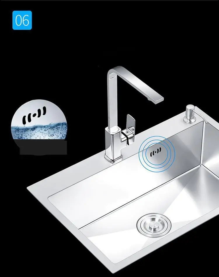 Acero портативный Lavandino Keuken Gootsteen Integral Tarjas Para Cocina inoxible Lavabo Fregadero Cuba Pia Cozinha кухонная раковина