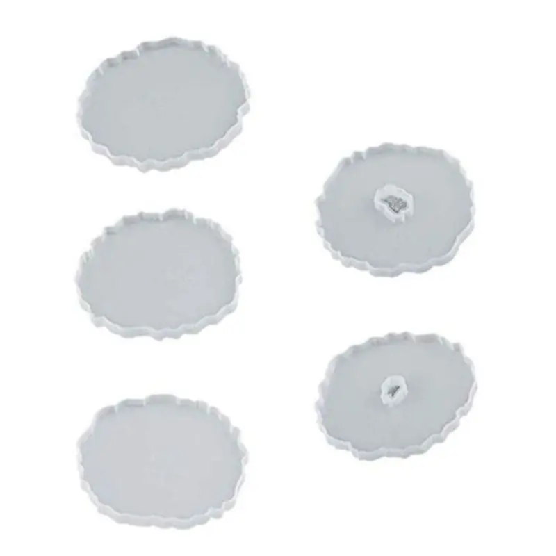 

1 Set Crystal Epoxy Resin Mold Coaster Casting Silicone Mould DIY Crafts Making Tools