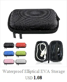 1pcs EVA Mini Portable Earphone bag Coin Purse Headphone USB Cable Case Storage Box Wallet Carrying Pouch Bag Earphone Accessory