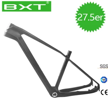 

2020 New BXT T800 ud mtb carbon frame 27.5er 650b mtb carbon frame 27.5 carbon mountain bike frame 142*12 or 135*9mm bicycle