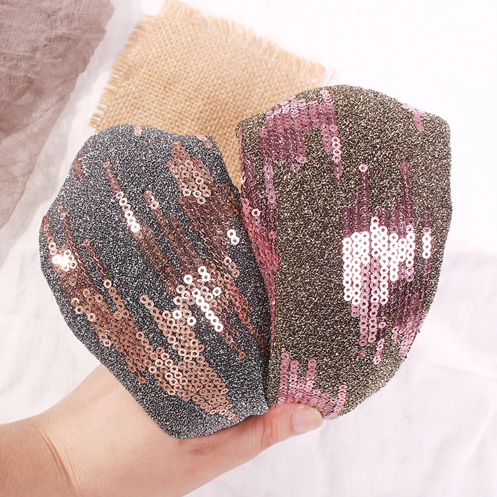 Супер широкий Кристалл блесток Hairband для женщин аксессуары для волос, Корея повязка на голову для цветочный ободок для волос, для девочек головной убор