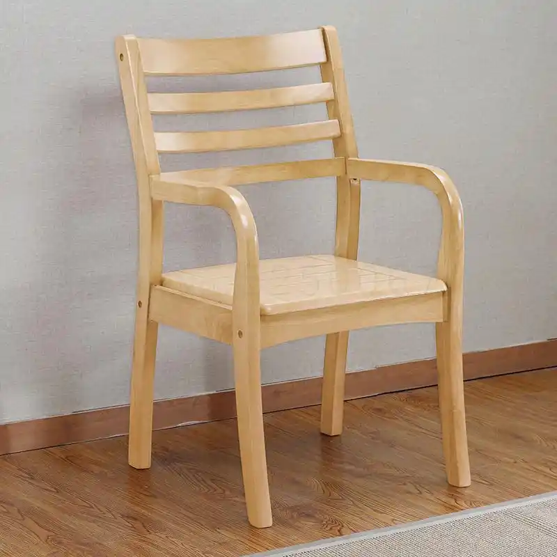 Masif Ahsap Sandalye Basit Bilgisayar Yasli Adam Kol Dayama Arkaligi Eglence Masasi Restoran Otel Yemek Sandalyesi Aliexpress