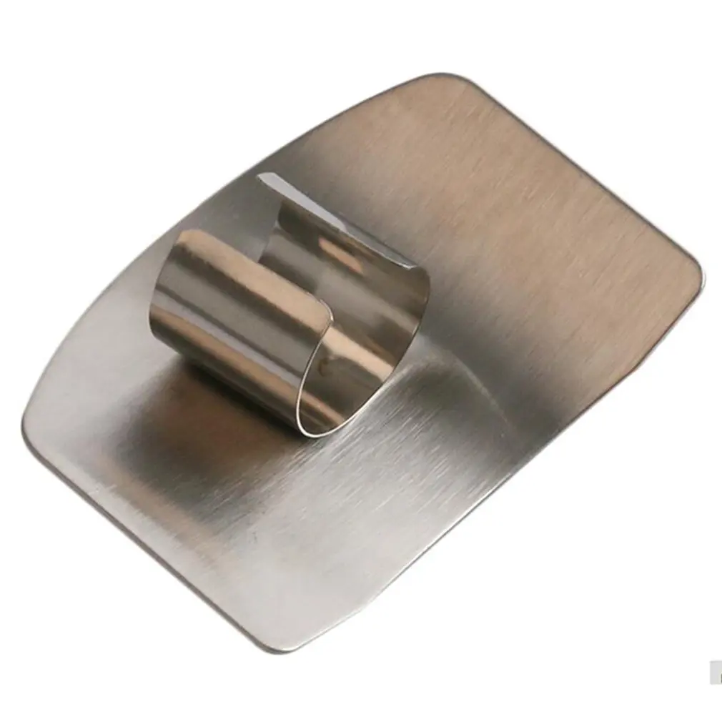 

Stainless Steel Vegetable Cutting Hand Guard Finger Protector Convenient And Practical Vegetable Cutting Protector